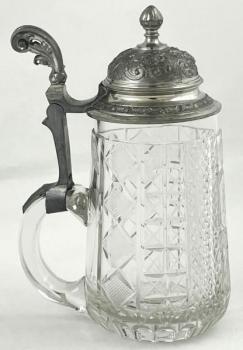 Glserner Humpen - Glas - 1895